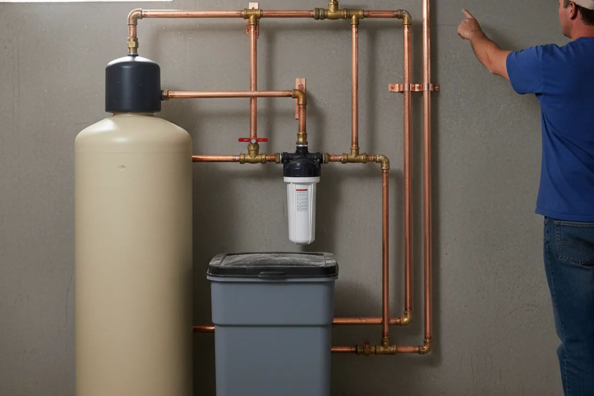 Whole-house water treatment system installed in San Ysidro